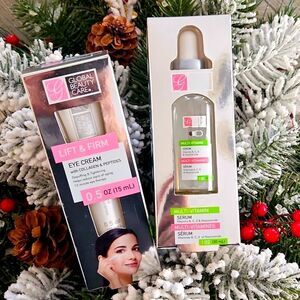 GLOBAL BEAUTY CARE MULTIVITAMIN SKIN SERUM AND LIFT & FIRM EYE CREAM
